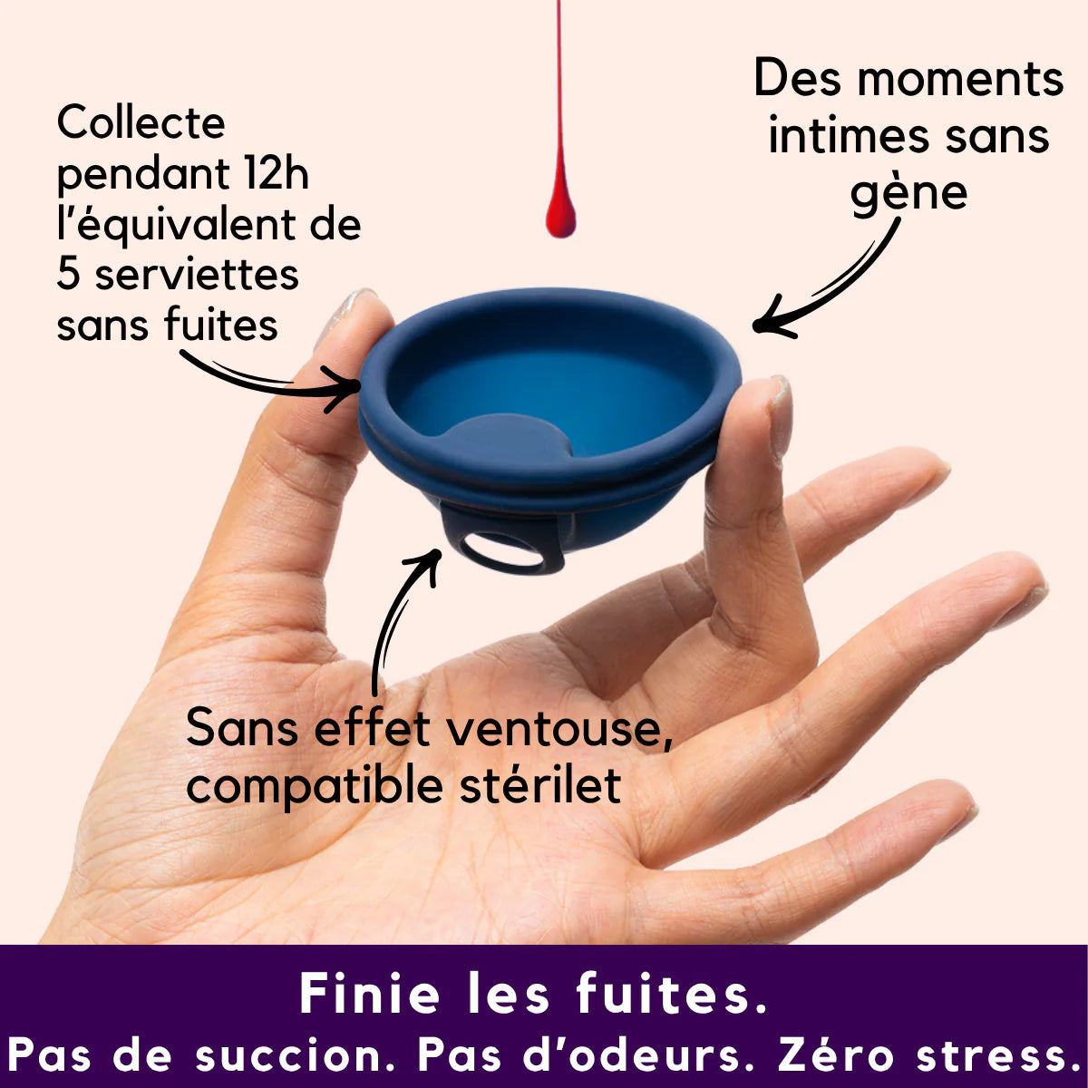 Disque Menstruel Réutilisable Lysé (1+1 gratuit)