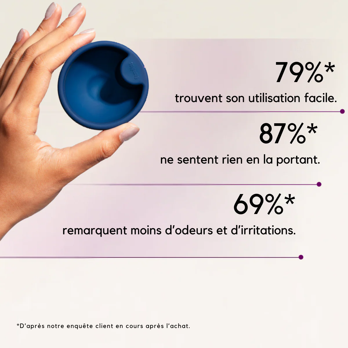Disque Menstruel Réutilisable Lysé (1+1 gratuit)