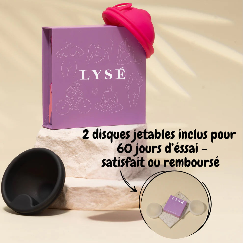 Disque Menstruel Réutilisable Lysé (1+1 gratuit)